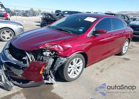 2015 Chrysler 200 Limited из США, поврежденный, VIN 1C3CCCABXFN521233